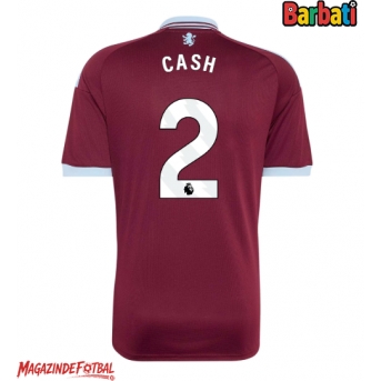 Aston Villa Matty Cash #2 Tricou Fotbal Replică 2026-27 Barbati Acasa